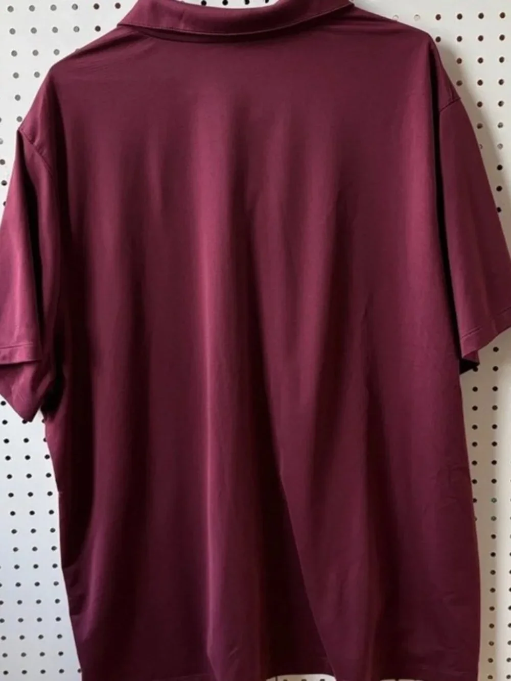 Nike Dri-Fit polo shirt men’s size 4xl Burgundy